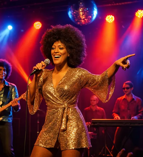 The Hustle: 70's Disco Party