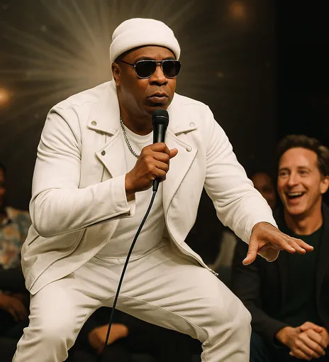 Larry La La's All White Attire Comedy Show