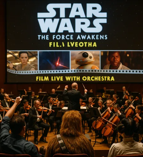 Star Wars: The Force Awakens In Concert - Film With Live Orchestra