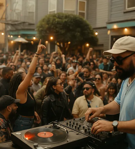 R&B and Ribs Block Party