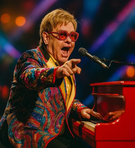 Sir Elton At The Piano