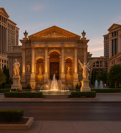 Spiegeltent at Caesars Palace