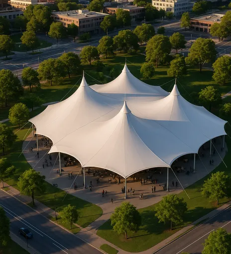 Under The White Big Top - Portland