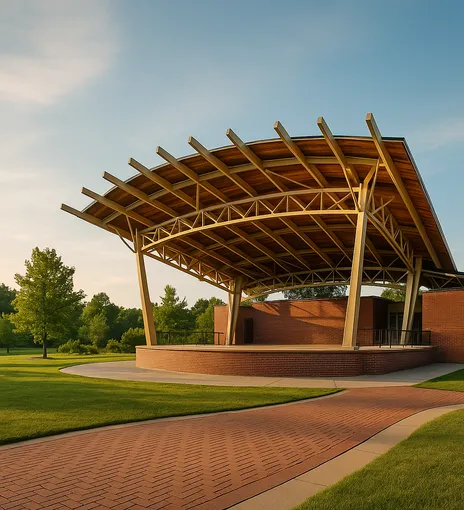 Lady A Pavilion At Evans Towne Center Park