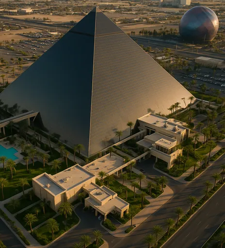 Blue Man Theater at The Luxor Hotel