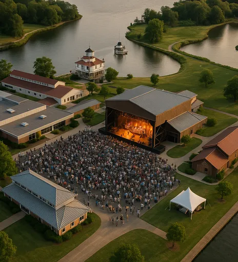 Waterside Pavilion at the Calvert Marine Museum