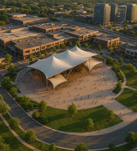 Under The Big Top - Lerner Town Square at Tysons II