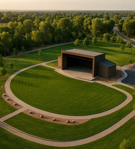 Amphitheater at Las Colonias Park