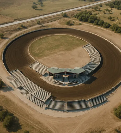 The Dirt Oval at Route 66 Raceway