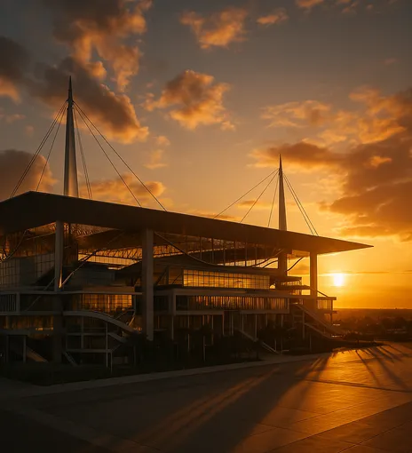 Grandstand At Hard Rock Stadium
