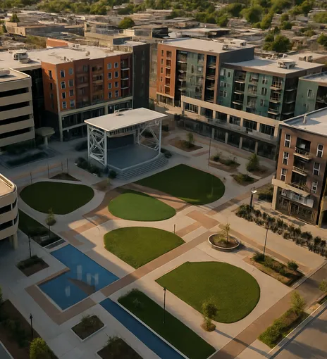 The Essentia Health Plaza at the Lights