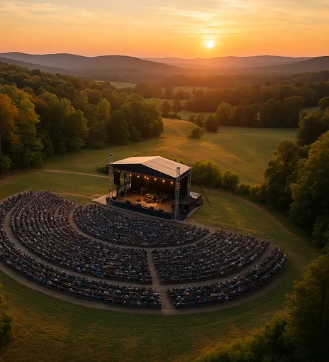 The Caverns Above Ground Amphitheater - TN