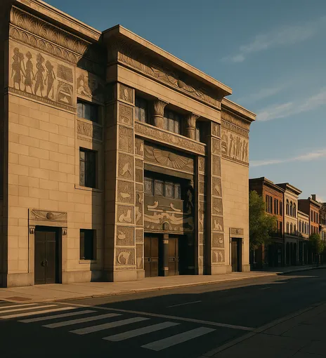Egyptian Room At Old National Centre