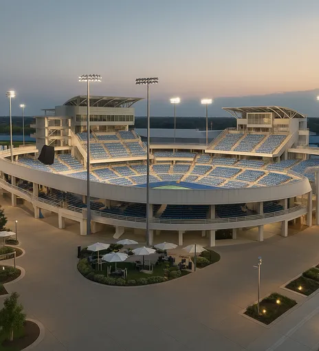 Center Court at Lindner Family Tennis Center